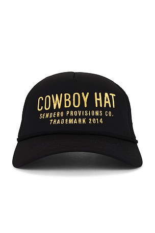 COWBOY HAT トラッカーハット Sendero Provisions Co.