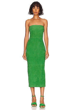 SPRWMN Tube Dress in Kelly Green | REVOLVE SPRWMN Tube Dress in Kelly Green | REVOLVE