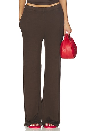 Rib Wide Leg Pants SPRWMN