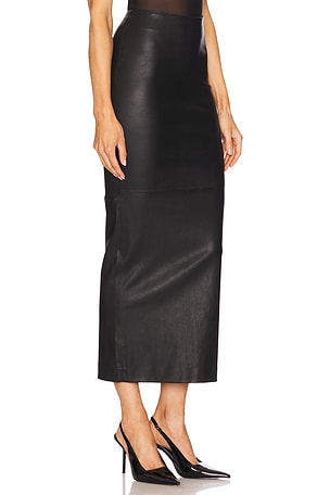 SPRWMN Maxi Tube Skirt in Black. Size XS. Also