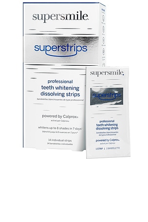 Superstrips Teeth Whitening Dissolving Strips supersmile