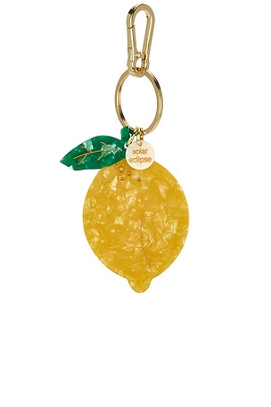Hand-painted Bag Charm Solar Eclipse