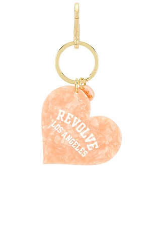 Solar Eclipse x Revolve Hand-Painted Los Angeles Collegiate Heart Bag Charm + Keychain