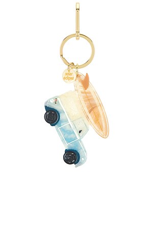 x Revolve Hand-Painted Bag Charm + Keychain Solar Eclipse