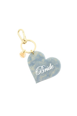 Hand-Painted Bride Bag Charm & Keychain Solar Eclipse