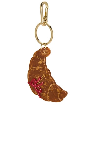 Hand-painted Bag Charm Solar Eclipse