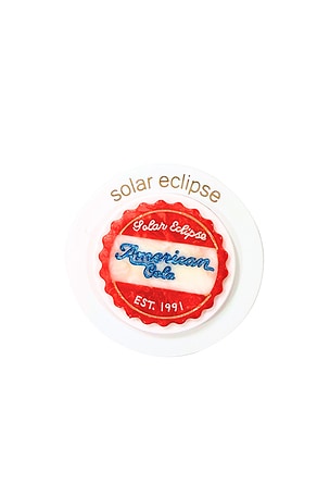 Hand-Painted Americana Cola Grip Charm Solar Eclipse