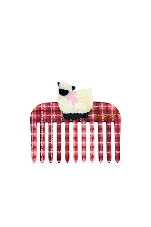 Hand-painted Sheep Pocket Comb Solar Eclipse