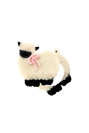 Hand-painted Sheep Compact Mirror Solar Eclipse