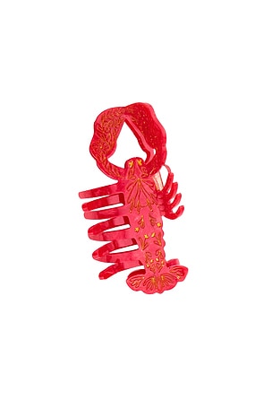 Hand-painted Lobster Claw Hair Clip Solar Eclipse