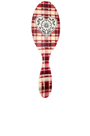 Hand-Painted Paisley Heart Amazing Hair Day Brush Solar Eclipse