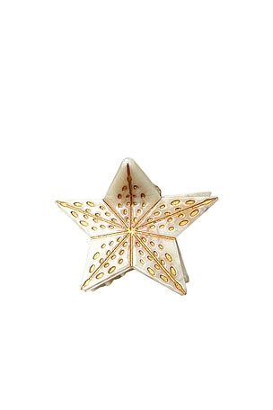 Hand-painted Mini Celestial Star Claw Hair Clip Solar Eclipse