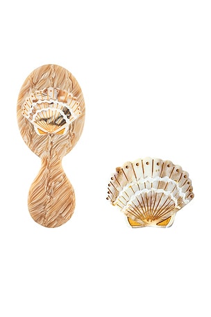 Hand-Painted Seashell Ultimate Handbag Heroes Edit Gift Set Solar Eclipse