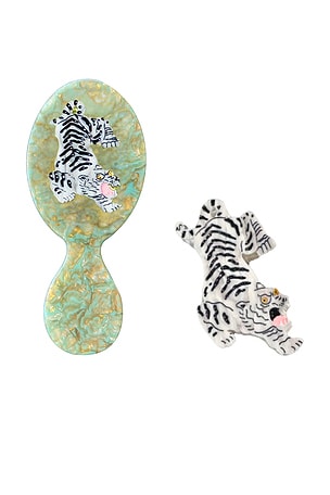 Hand-painted Tiger Handbag Heroes Edit Gift Set Solar Eclipse
