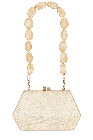 Serpui Blanca Clutch in Neutral