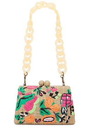 Candice Embroidered ClutchSerpui$398NEW