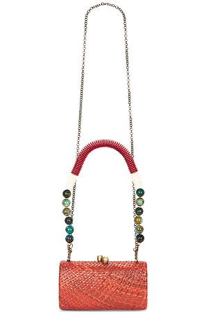 Liz Rounded Clutch Serpui