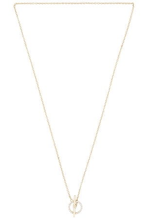 Diamond Toggle Link Necklace STONE AND STRAND