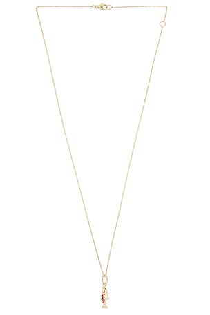 Gold Salmon Brunch Necklace STONE AND STRAND