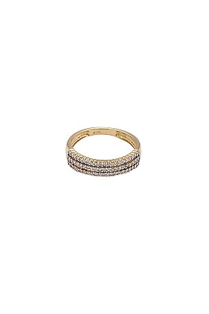 Fine Diamond Trio Band Ring STONE AND STRAND