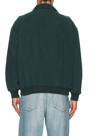 STAN RAY Roughneck Collared Bomber Jacket in Green. Size XL/1X. Also