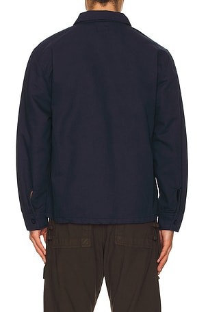 STAN RAY Zip Shirt in Navy