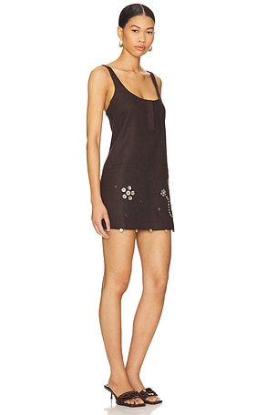 SIEDRES Alites Dress in Brown