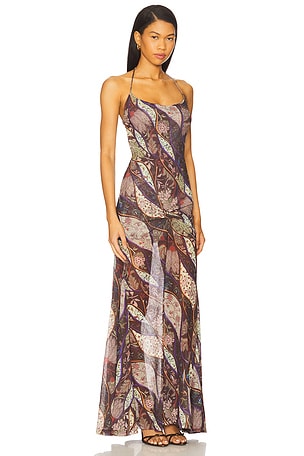 SIEDRES Nensi Dress in Brown