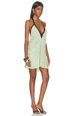 SIEDRES Sage Dress in Green. Size L. Also