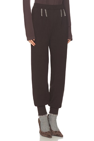 SIEDRES Rosena Pant in Brown