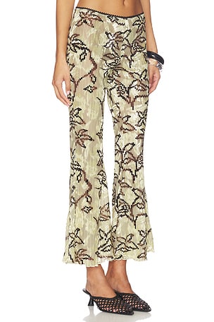 SIEDRES Jeslynn Pant in Cream, Brown