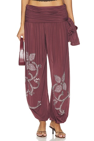 Tate Draped Jersey Pant SIEDRES