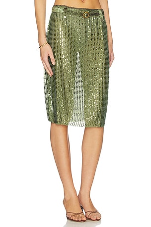 SIEDRES Estelle Skirt in Green