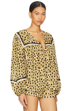 SIEDRES Nuya Blouse in Yellow