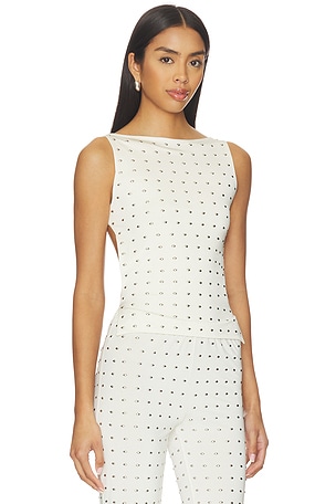SIEDRES Zelna Top in White