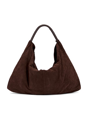 SIEDRES Galia Tote Bag in Chocolate