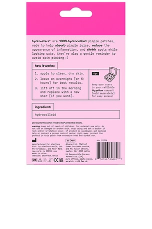 Starface Hydro-Star Pink Pimple Patches in Beauty: NA