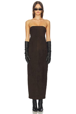 Kim Suede Dress SRG