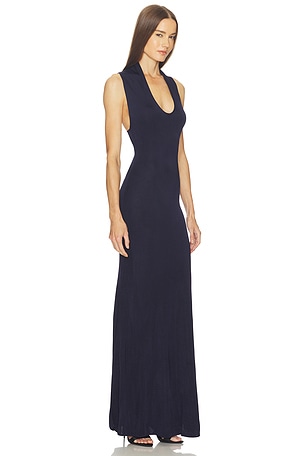 SRG Minerva Knit Gown in Navy