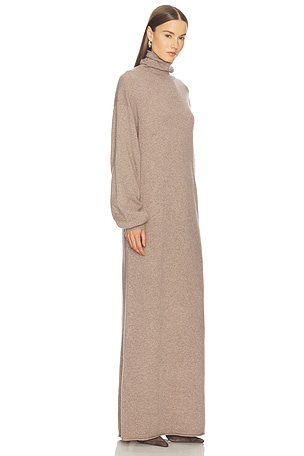 SRG Sascha Knit Turtleneck Dress in Ivory