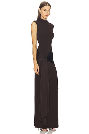 SRG Jia Dress in Chocolate. Size XXS. Also