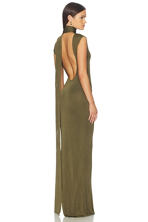 Dianne Scarf Wrap Gown SRG