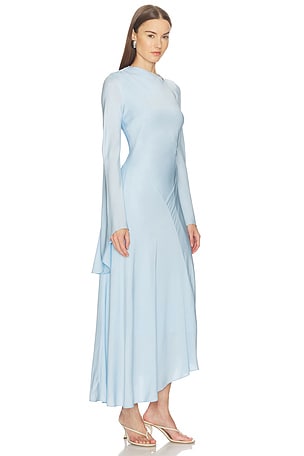 SRG Marlowe Silk Gown in Baby Blue
