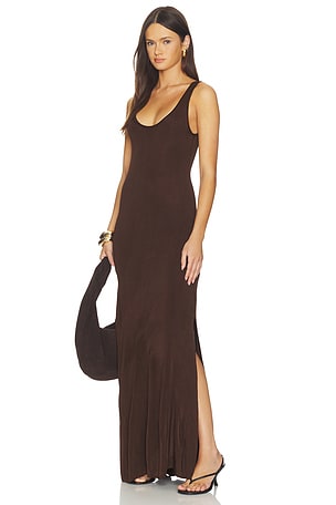 Srg vestido largo octayvia en color Chocolate