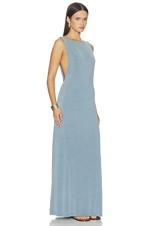 Srg vestido largo carolene en color azul