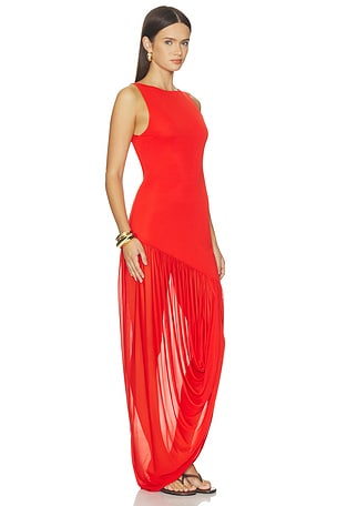 SRG Henry Maxi Dress in Red