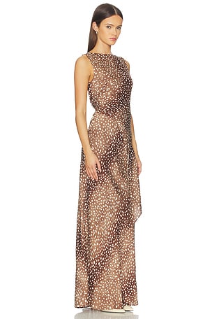 SRG Miriam Silk Dress in Multi