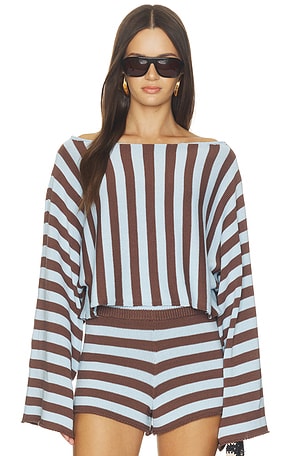 Izabelle Striped Sweater SRG