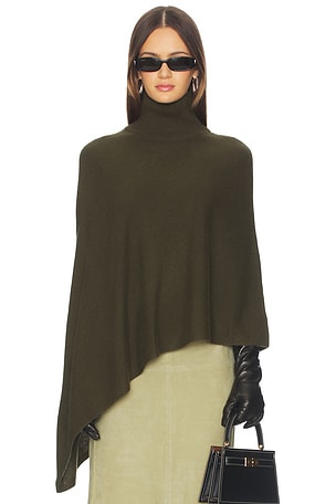 Axele Cashmere Knit Cape SRG