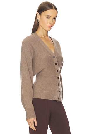 SRG Lieigh Cashmere Dolman Cardigan in Grey